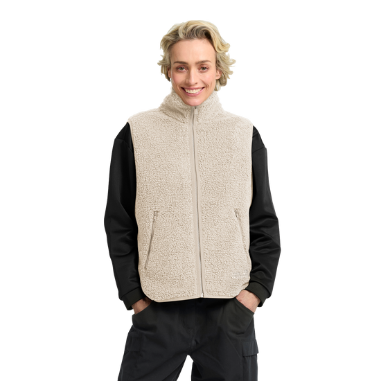 Jack Wolfskin HIGH CURL VEST W – Oyster – 1-ma100