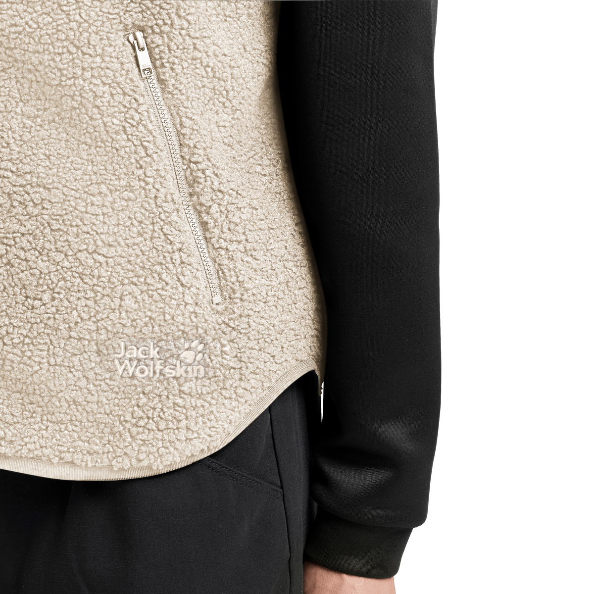 Jack Wolfskin HIGH CURL VEST W – Oyster – 4-ma131