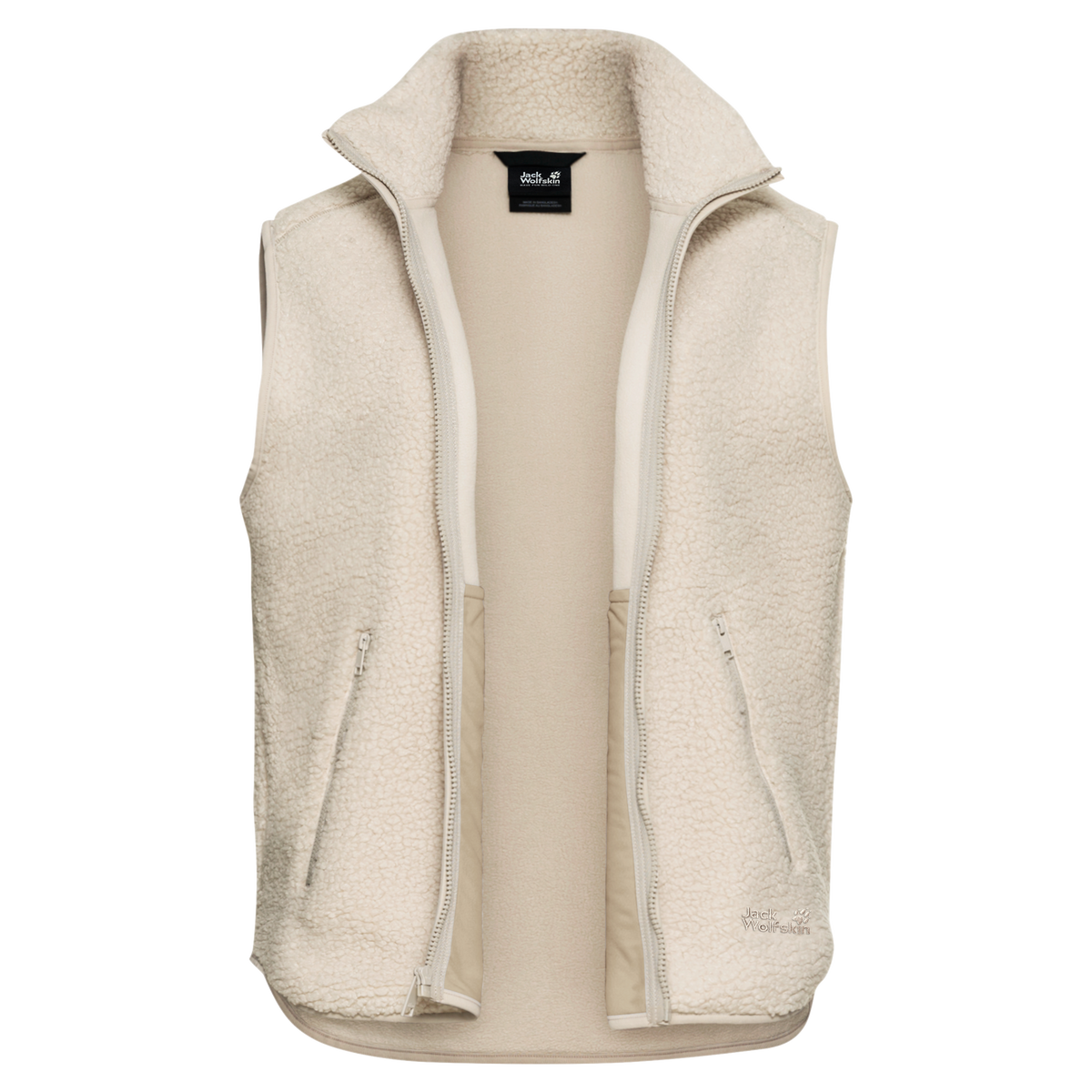 Jack Wolfskin HIGH CURL VEST W – Oyster – 9-a105
