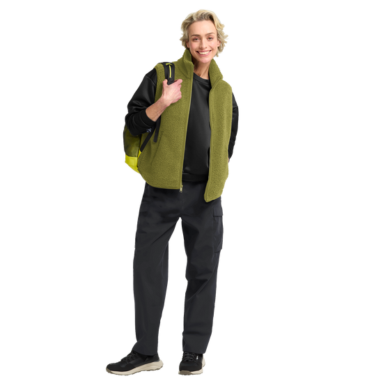 Jack Wolfskin HIGH CURL VEST W – Khaki Green – 3-ma110