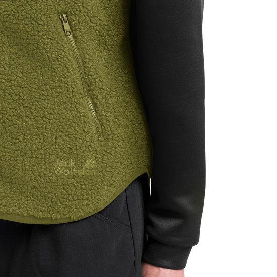 Jack Wolfskin HIGH CURL VEST W – Khaki Green – 4-ma131