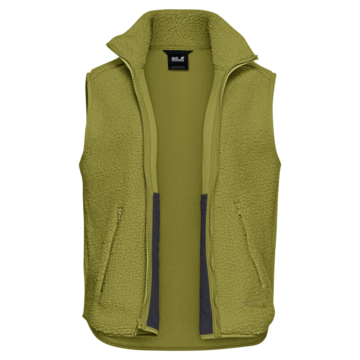 Jack Wolfskin HIGH CURL VEST W – Khaki Green – 9-a105
