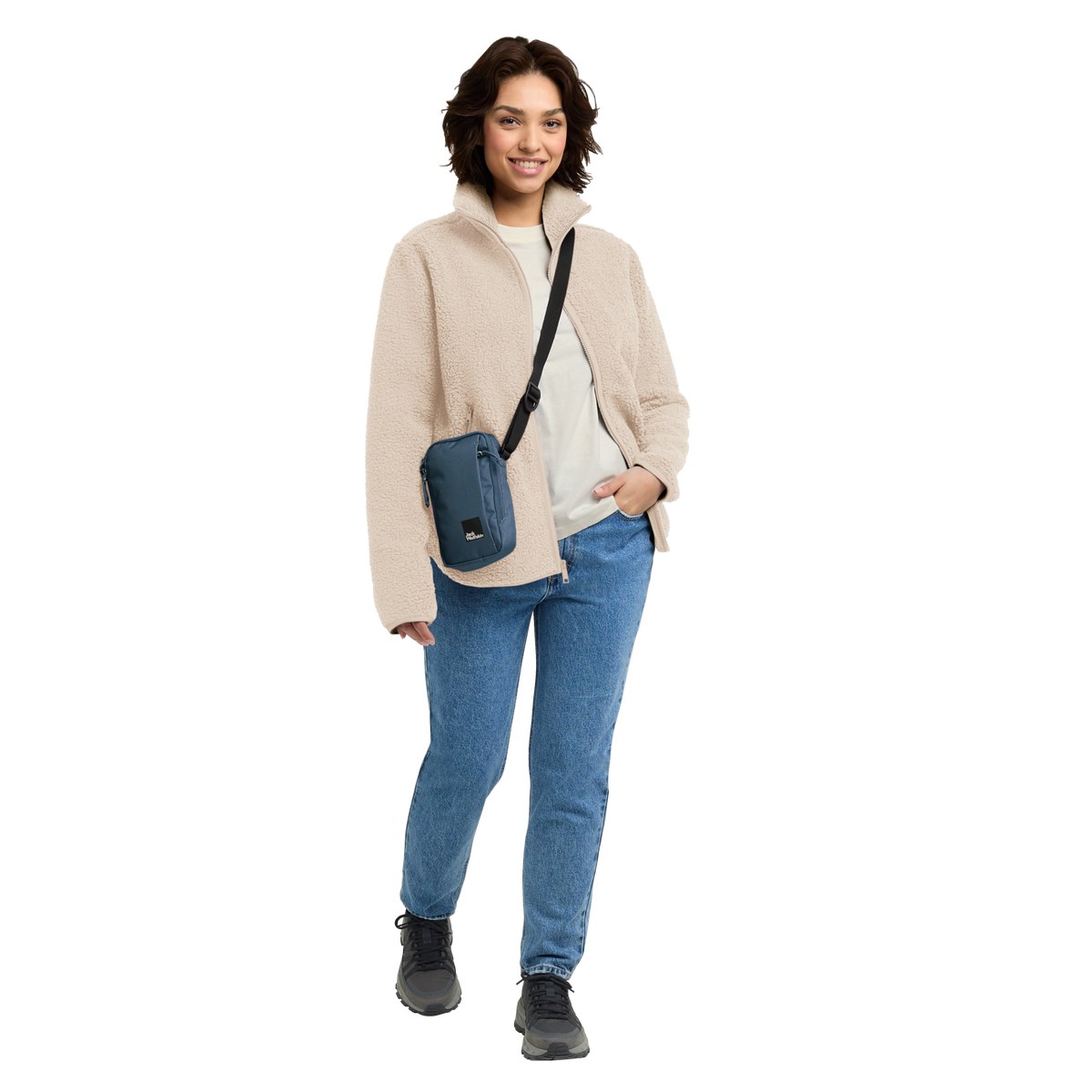 Jack Wolfskin HIGH CURL JKT W – Oyster – 3-ma110