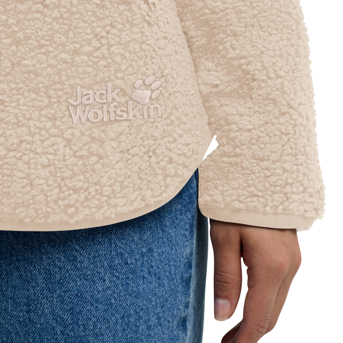 Jack Wolfskin HIGH CURL JKT W – Oyster – 4-ma131