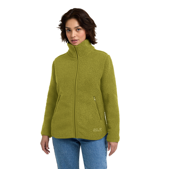 Jack Wolfskin HIGH CURL JKT W – Khaki Green – 1-ma100