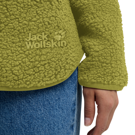 Jack Wolfskin HIGH CURL JKT W – Khaki Green – 4-ma131