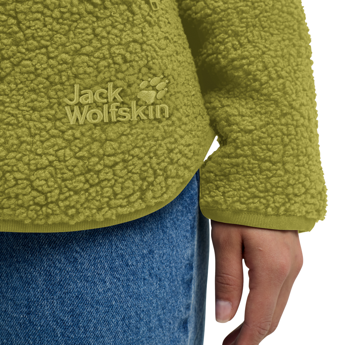 Jack Wolfskin HIGH CURL JKT W – Khaki Green – 4-ma131