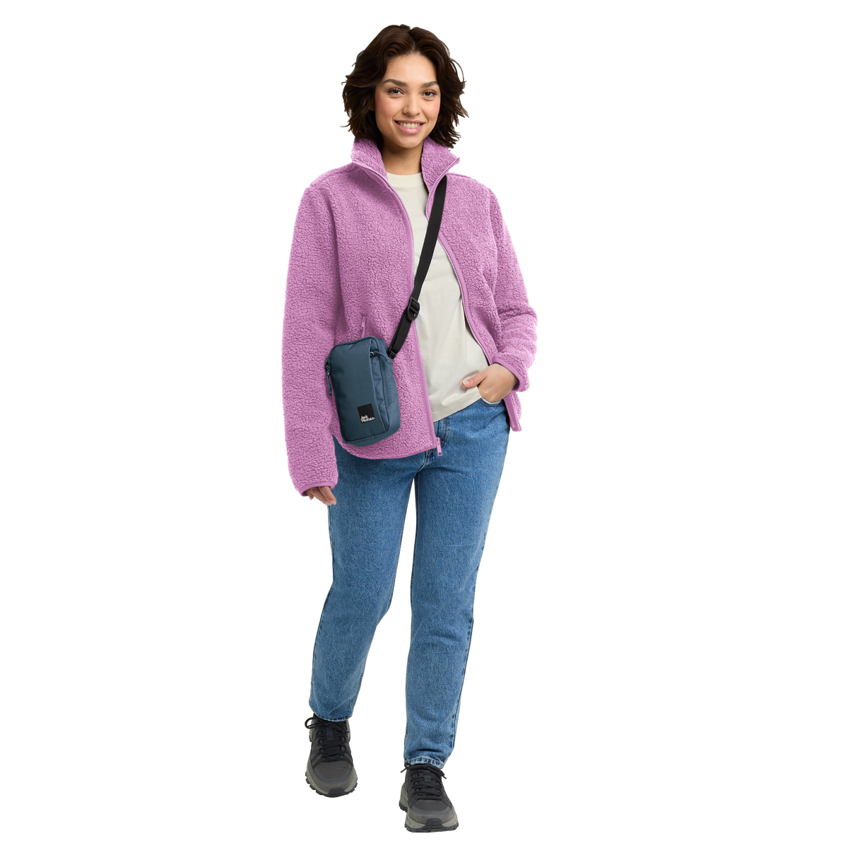 Jack Wolfskin HIGH CURL JKT W – Vivid Orchid – 3-ma110
