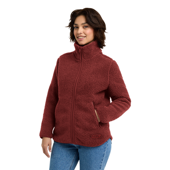 Jack Wolfskin HIGH CURL JKT W – Merlot – 1-ma100