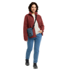 Jack Wolfskin HIGH CURL JKT W – Merlot – 3-ma110