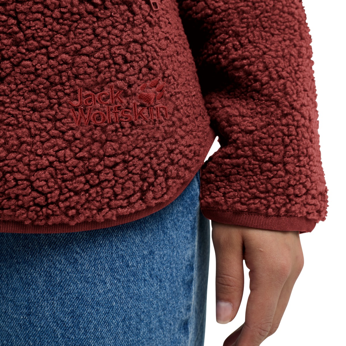 Jack Wolfskin HIGH CURL JKT W – Merlot – 4-ma131
