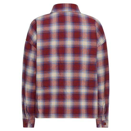 Jack Wolfskin BAJA FLANNEL SHIRT W Check Merlot 9-a120