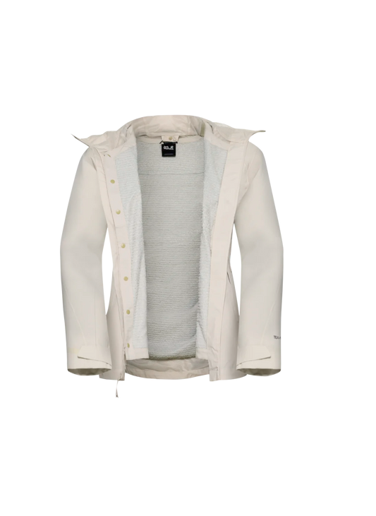 Jack Wolfskin PRELIGHT 3IN1 JACKET W pale sand XL - PeakStyle