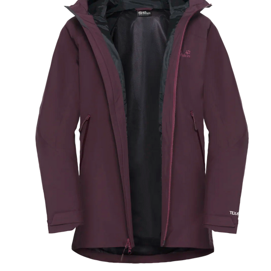 Jack Wolfskin UNBOUND ADVENTURE 2L JACKET W amaranth 2XL - PeakStyle