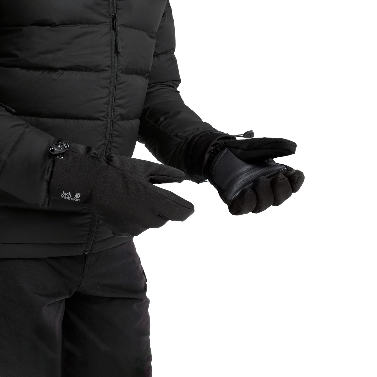 Jack Wolfskin INS HIKE GLOVE Unisex Wanderhandschuhe Black 2-ma100