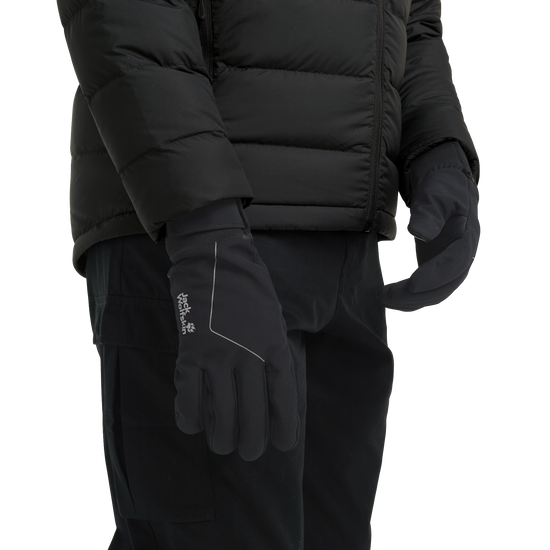 Jack Wolfskin REFL WINTER GLOVE Unisex Winterhandschuhe Black 2-ma100