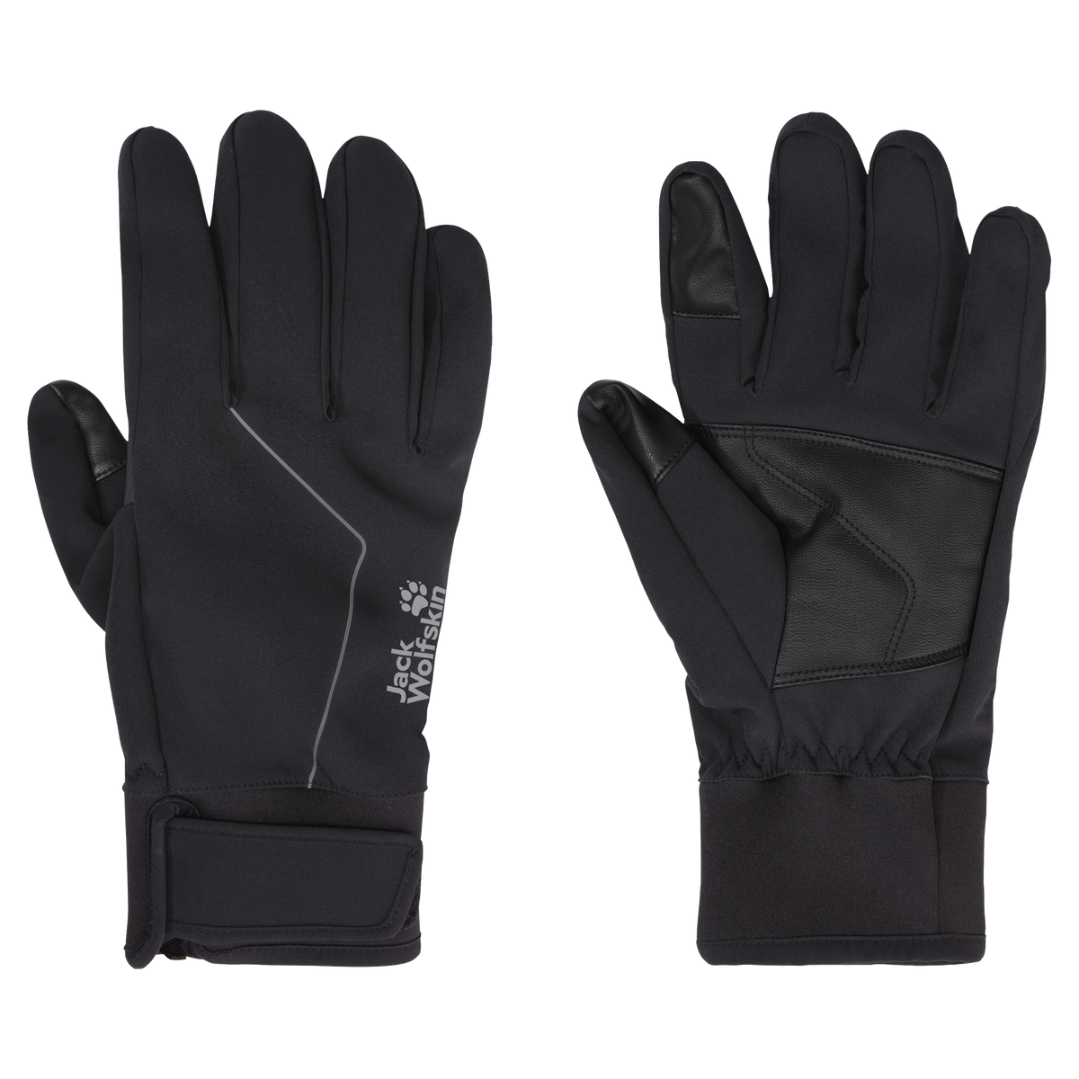Jack Wolfskin REFL WINTER GLOVE Unisex Winterhandschuhe Black 9-a360