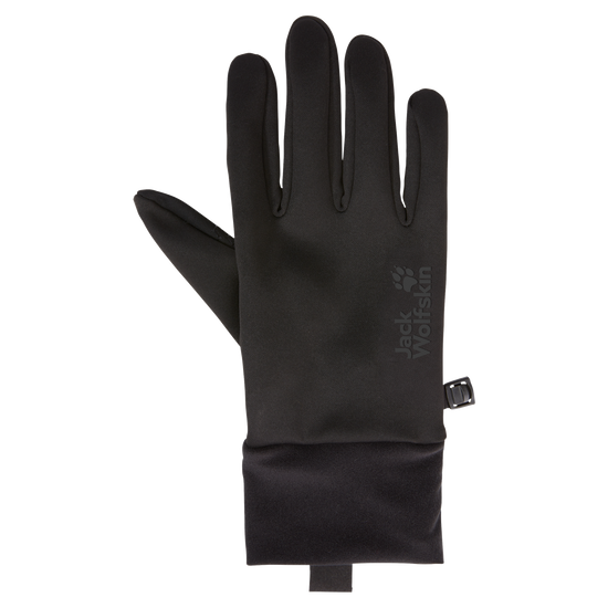 Jack Wolfskin EXTENSIVE GLOVE Unisex Fleecehandschuhe Black 1-a340