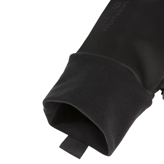 Jack Wolfskin EXTENSIVE GLOVE Unisex Fleecehandschuhe Black 9-a350