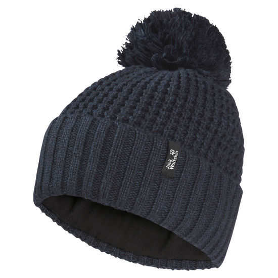 Jack Wolfskin MEDLEY KNIT BEANIE W Damen Strickmütze Dark Navy 1-a310