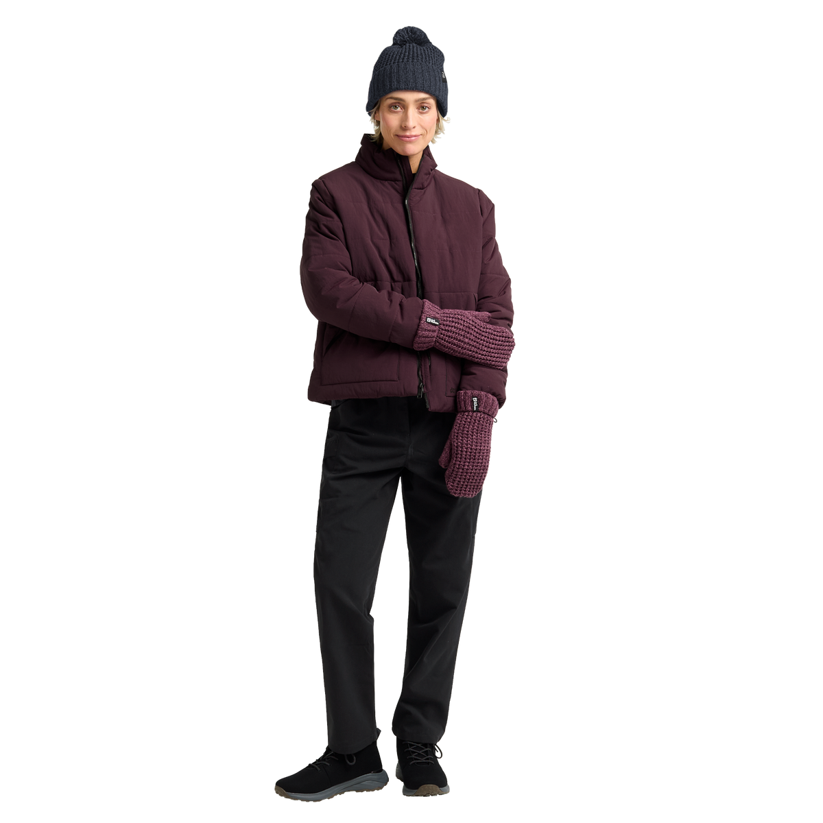 Jack Wolfskin MEDLEY KNIT BEANIE W Damen Strickmütze Dark Navy 3-ma110