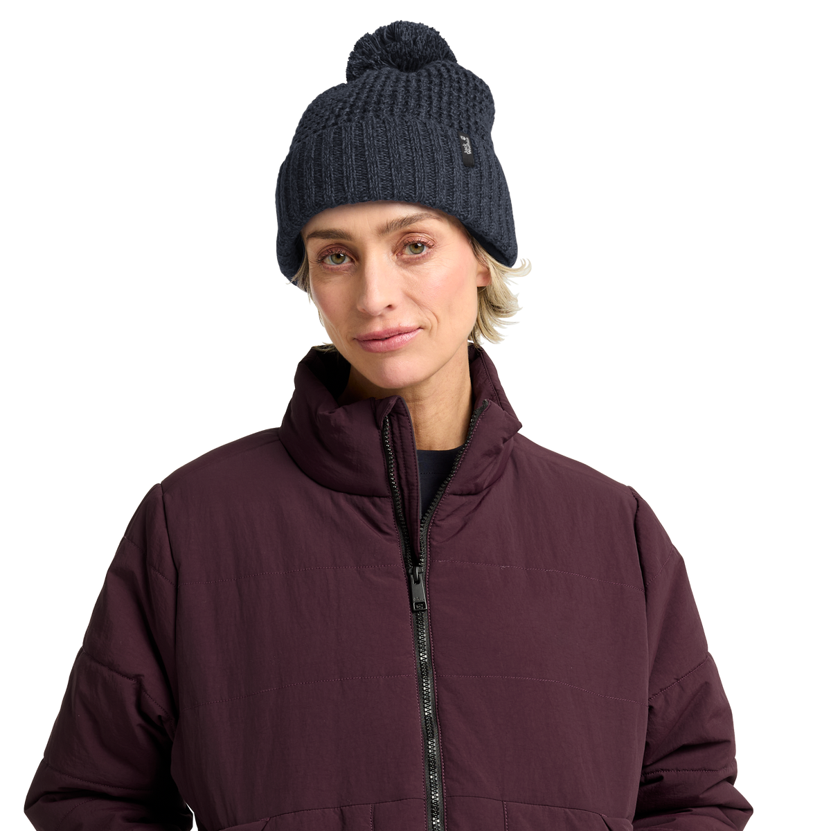 Jack Wolfskin MEDLEY KNIT BEANIE W Damen Strickmütze Dark Navy 4-ma130