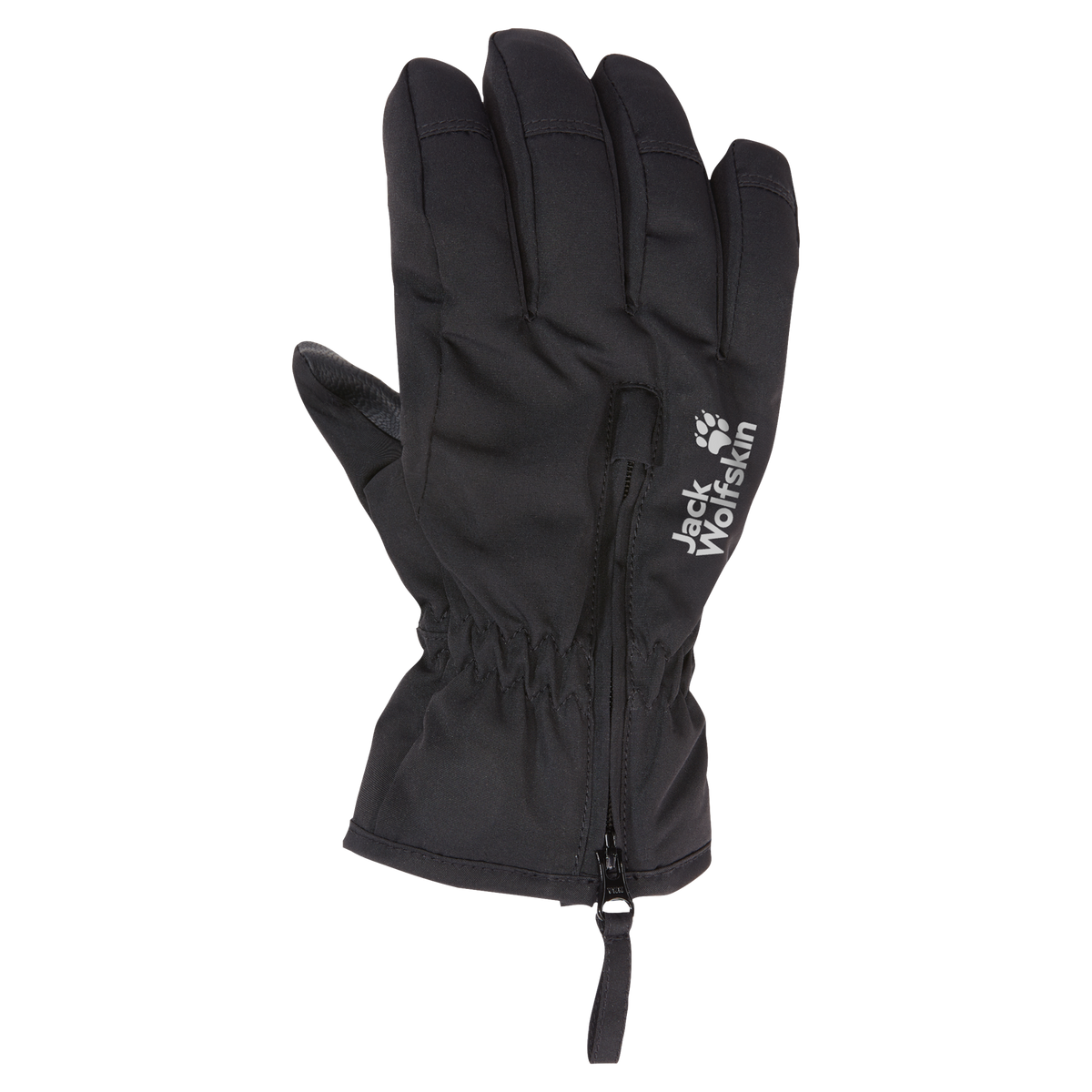 Jack Wolfskin EASY ZIP GLOVE K Kinder Winterhandschuhe Black 1-a340
