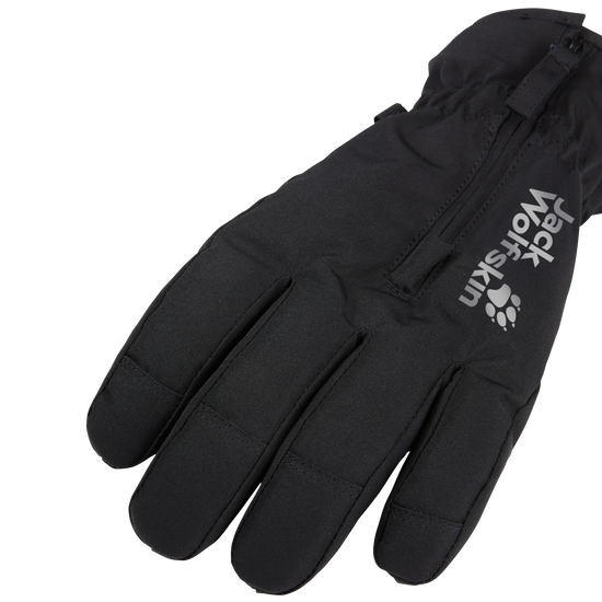 Jack Wolfskin EASY ZIP GLOVE K Kinder Winterhandschuhe Black 9-a461