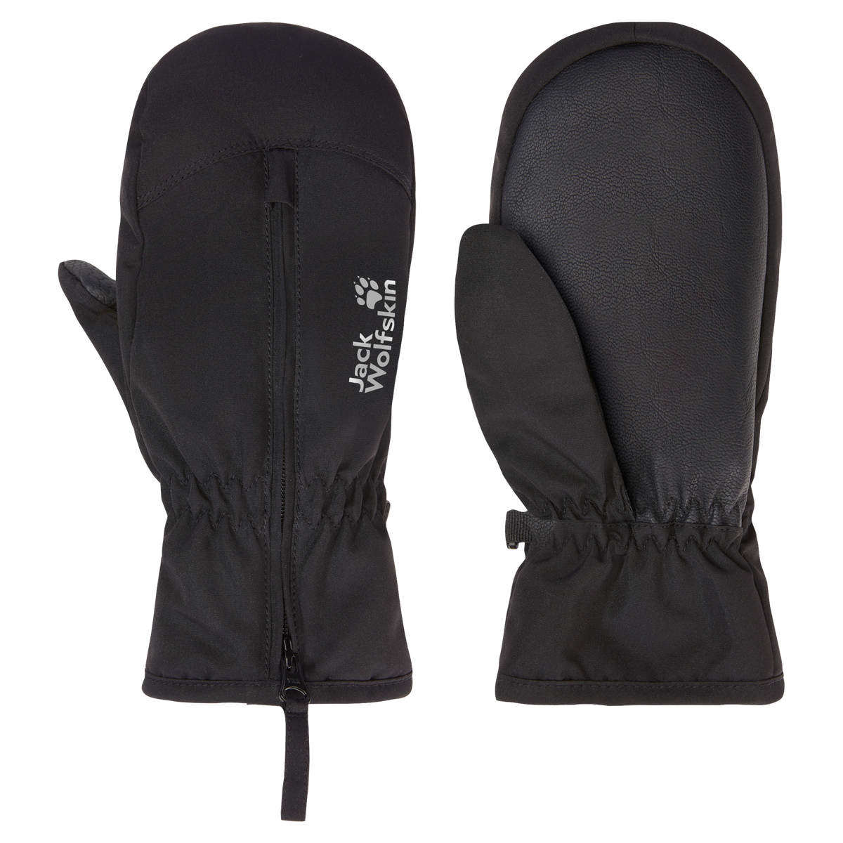 Jack Wolfskin EASY ZIP MITTEN K Kinder Fäustlinge Black 9-a360