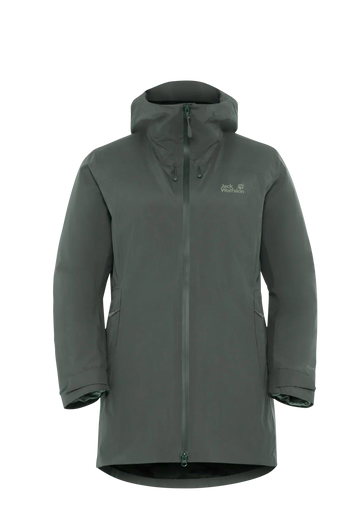 Jack Wolfskin W ICECAPE 3IN1 DOWN JACKET W RDS slate green 2XL - PeakStyle