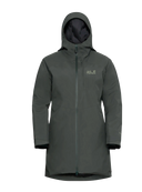 Jack Wolfskin W ICECAPE 2L DOWN INS JACKET W RDS slate green 2XL - PeakStyle