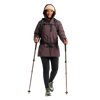 Jack Wolfskin ICECAPE 2L DOWN INS Damen-Daunenjacke Sheer Plum – Modelansicht