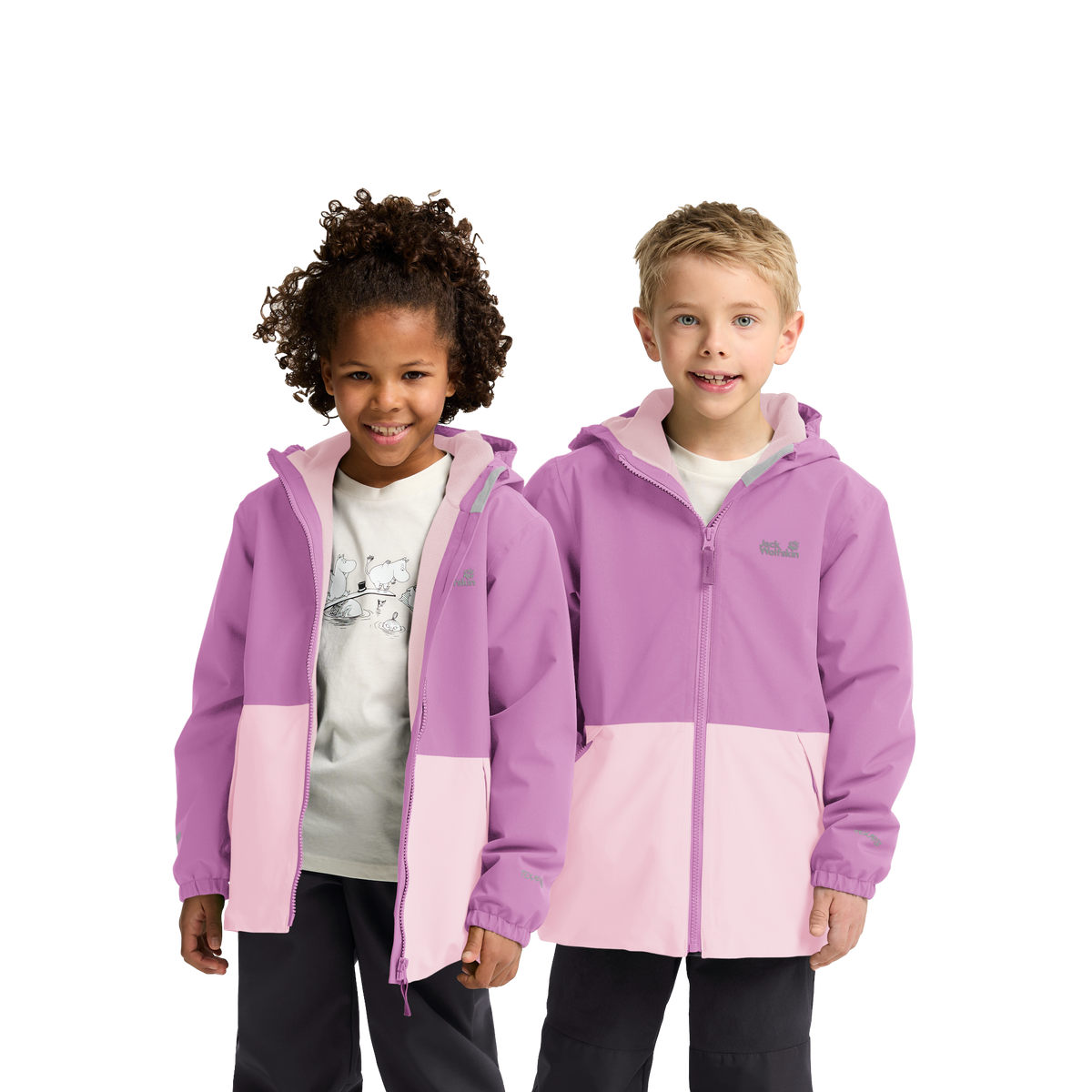 Jack Wolfskin SNOW DAYS JKT KIDS – Vivid Orchid