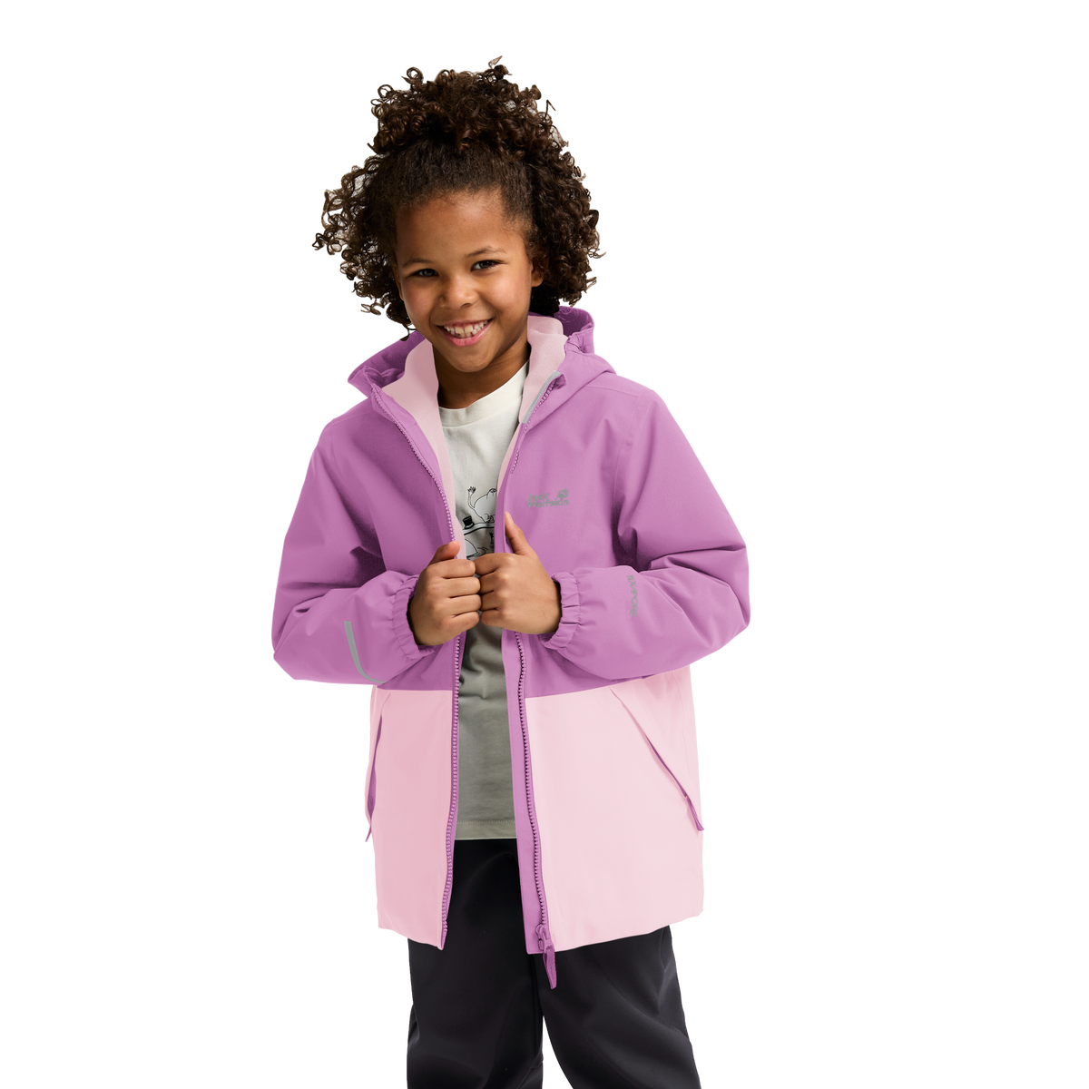 Jack Wolfskin SNOW DAYS JKT KIDS – Vivid Orchid