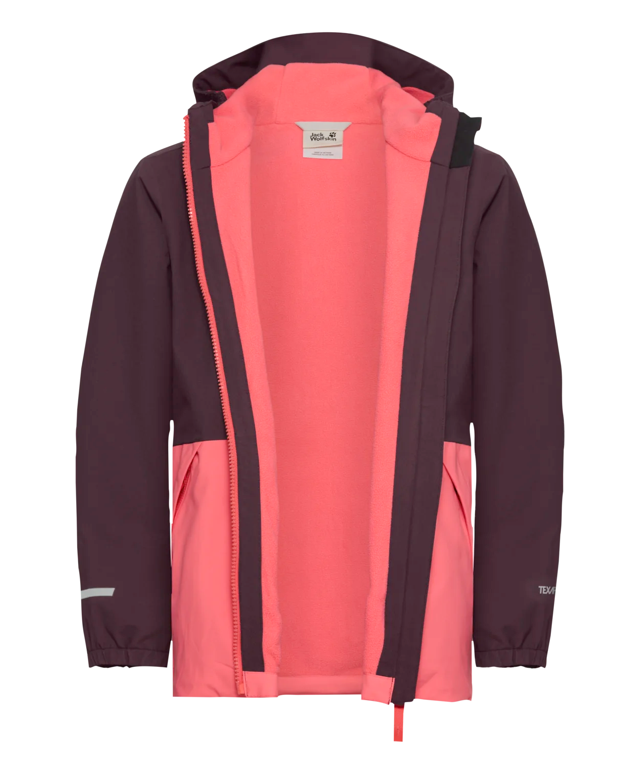 Jack Wolfskin SNOW DAYS JACKET KIDS amaranth 176 - PeakStyle