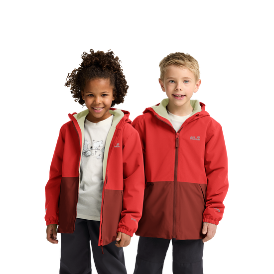 Jack Wolfskin SNOW DAYS JKT KIDS – Siren Red