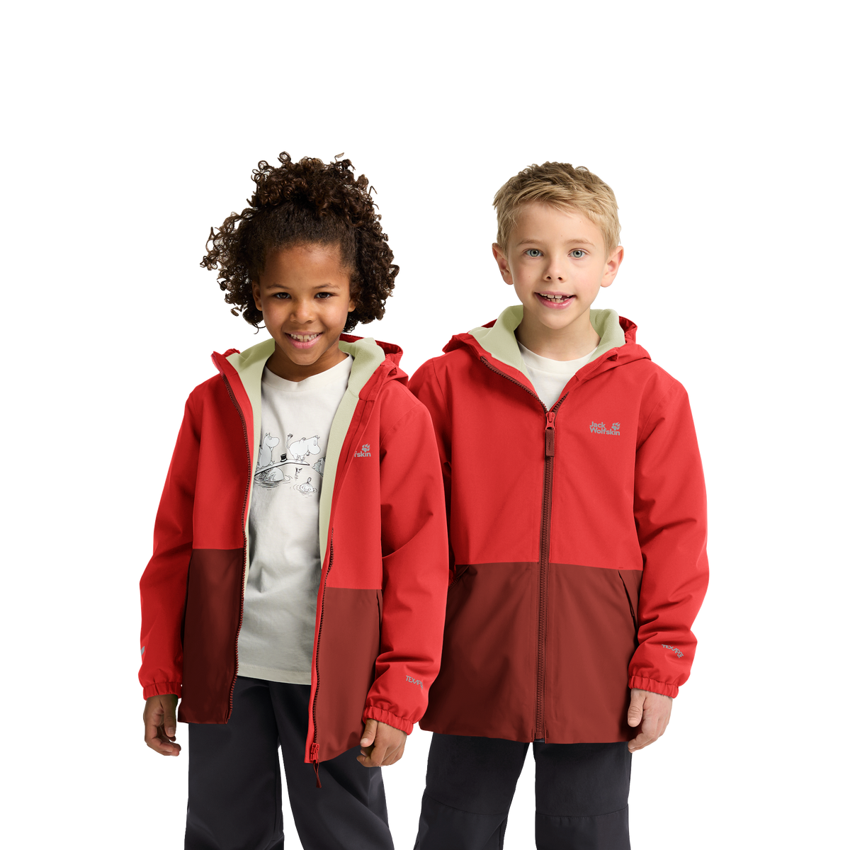 Jack Wolfskin SNOW DAYS JKT KIDS – Siren Red