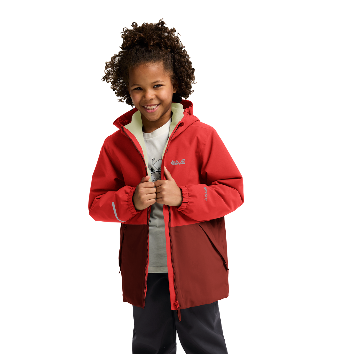 Jack Wolfskin SNOW DAYS JKT KIDS – Siren Red