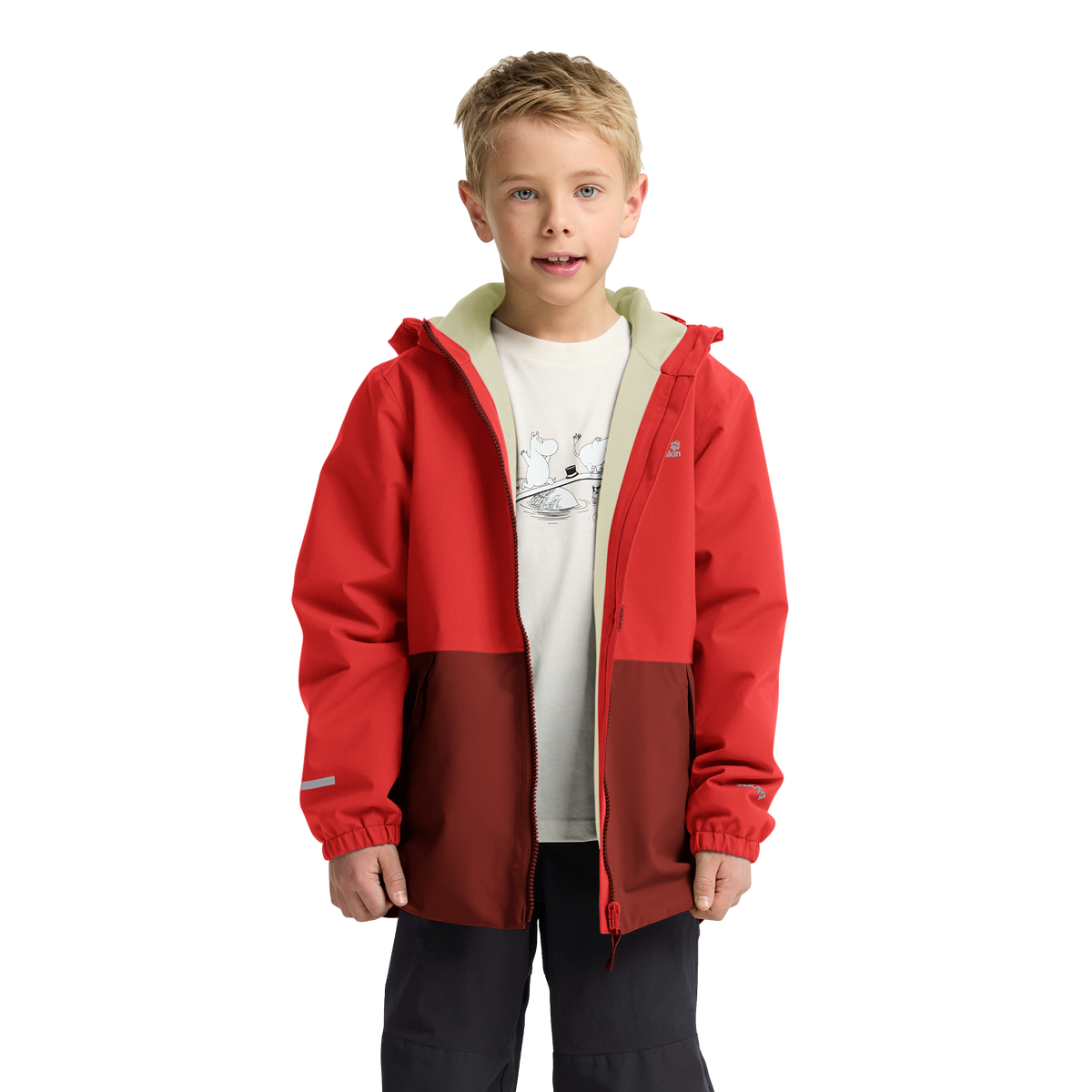 Jack Wolfskin SNOW DAYS JKT KIDS – Siren Red
