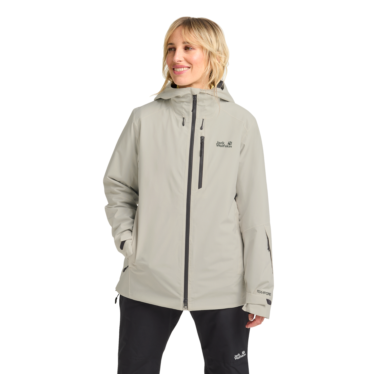Jack Wolfskin FLOWLINE 3IN1 JKT W – Pale Sand