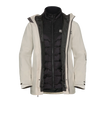 Jack Wolfskin W FLOWLINE 3IN1 JACKET W pale sand XL - PeakStyle