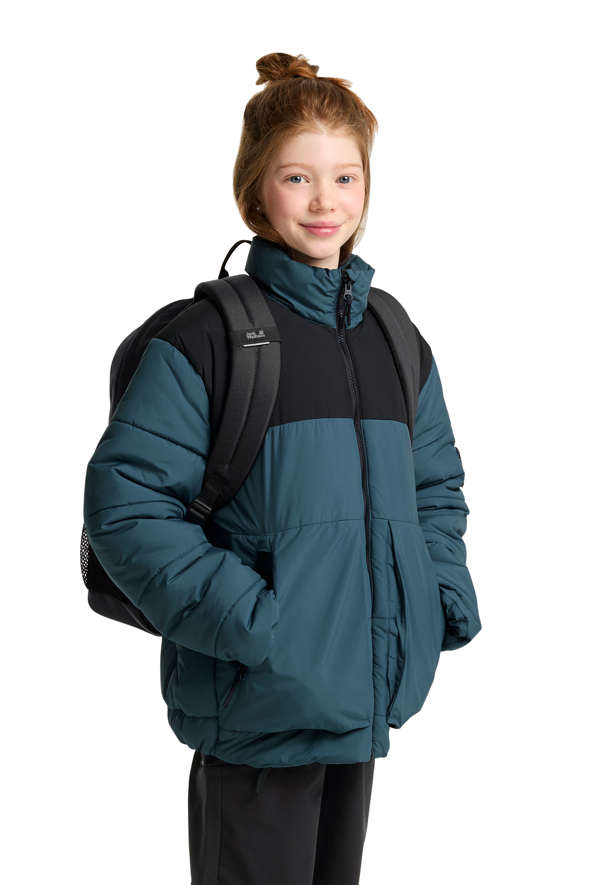 Jack Wolfskin REBEL PACK 25 Kinder Tagesrucksack Black 2-me110