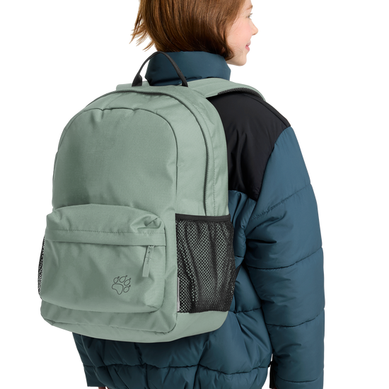 Jack Wolfskin REBEL PACK 25 Kinder Tagesrucksack Green Zinnia 2-me100