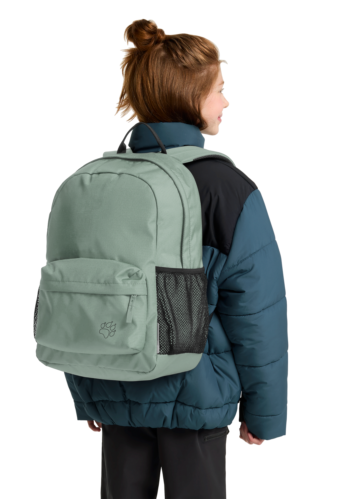 Jack Wolfskin REBEL PACK 25 Kinder Tagesrucksack Green Zinnia 2-me100
