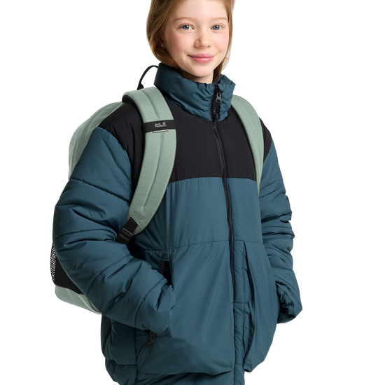 Jack Wolfskin REBEL PACK 25 Kinder Tagesrucksack Green Zinnia 2-me110