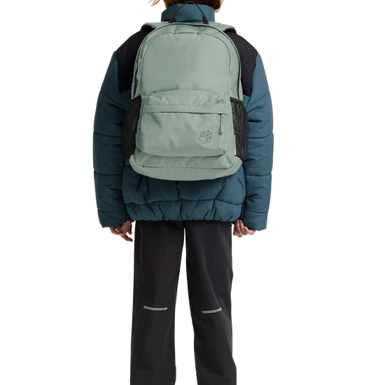 Jack Wolfskin REBEL PACK 25 Kinder Tagesrucksack Green Zinnia 3-me120