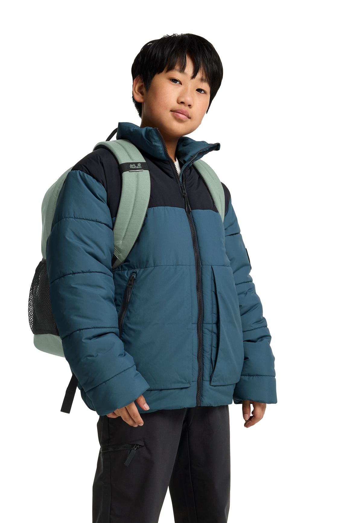 Jack Wolfskin REBEL PACK 25 Kinder Tagesrucksack Green Zinnia 5