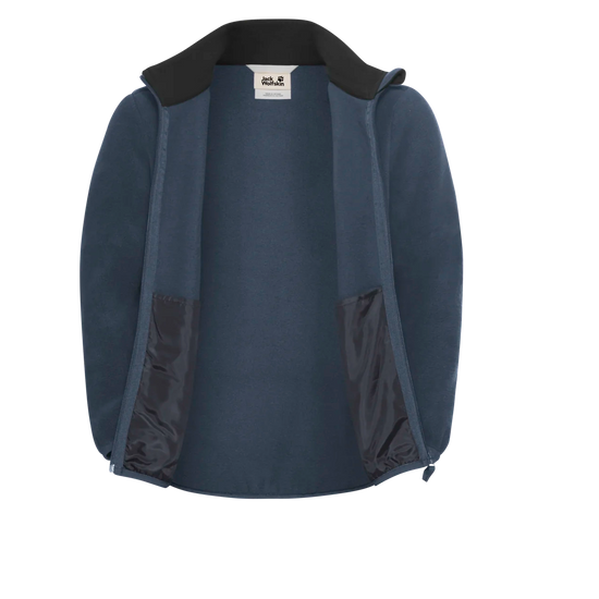 Jack Wolfskin VERTIGO FLEECE JACKET K midnight sky 176 - PeakStyle