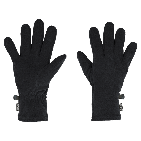 Jack Wolfskin REAL STUFF GLOVE Black – Detail
