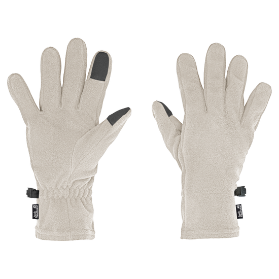 Jack Wolfskin REAL STUFF GLOVE Pale Sand – Detail